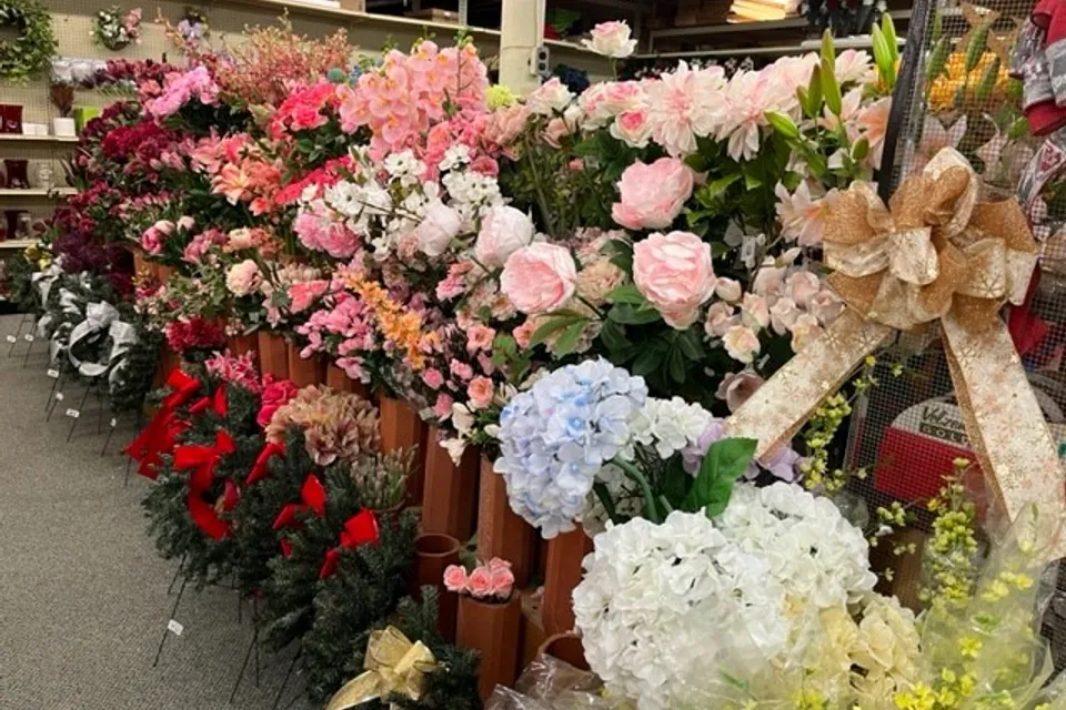 Bouquets of flowers